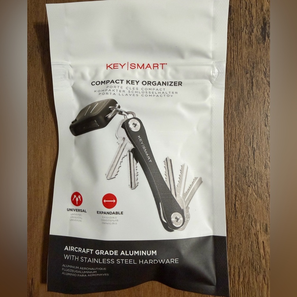 KeySmart Black Key Organizer
